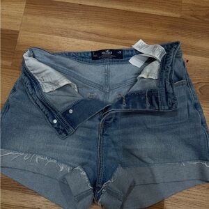 Hollister Light Blue Denim Shorts